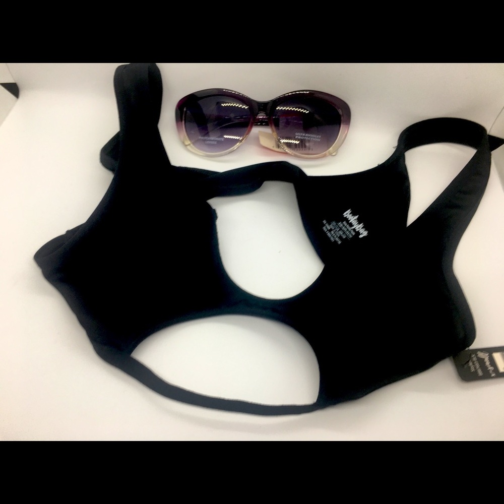 SLEEPWEAR - XS black. No padding or hooks very comfortable.